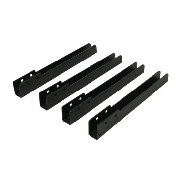 Four heavy hauler load extension bars for cargo box.