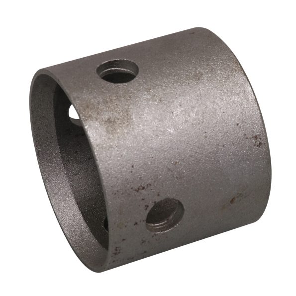 outer mounting tube at an angle.