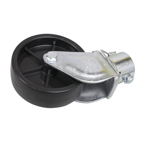 6" caster wheel for a-frame trailer jacks.