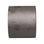 Side profile of outer mounting tube for trailer jack.