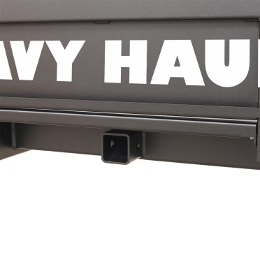 Heavy Hauler 2" receiver used for towing a wide range equipment.
