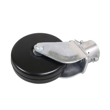 6" steel caster wheel for trailer jacks.