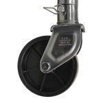 Removable 6-inch wheel of the TJ-07-51L marine trailer jack