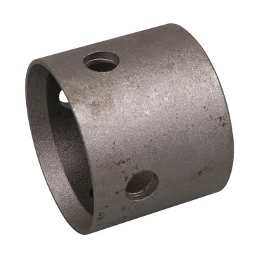 outer mounting tube at an angle.