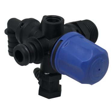 The front side of pressure regulator