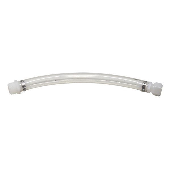 Side profile of replacement hose for utility jug