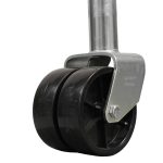 Dual 6-inch wheels of the TJ-06-02K marine trailer jack