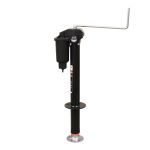 Manual top wind handle for electric jack.