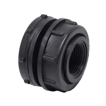 Front side of the BHF100 bulkhead fitting