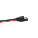 Two-pin connector end for easy connections to 12V diaphragm pumps