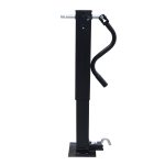 Back side of the Valley Industries VI-1220 trailer jack leg extended to full height of 26-inches.